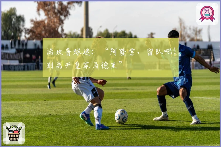 诺坎普球迷：“阿隆索，留队吧！别离开皇家马德里”